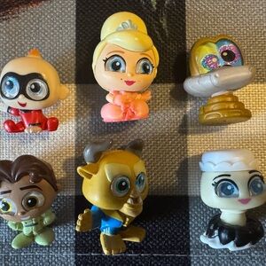 Disney Doorables lot of 6 figures